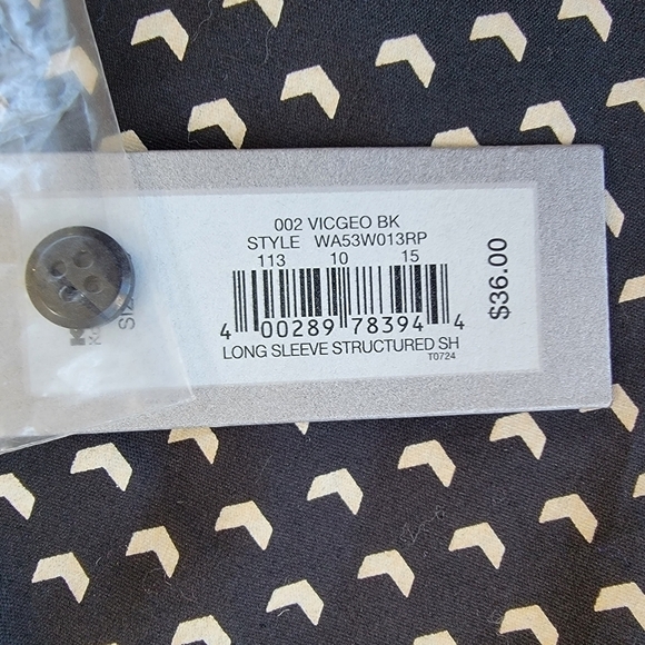 Nwt Apt. 9 Buttondown Shirt Size XS - Picture 11 of 11